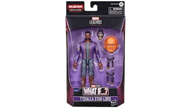 Boneco T'Challa Star Lord WHAT IF? Marvel Legends Series