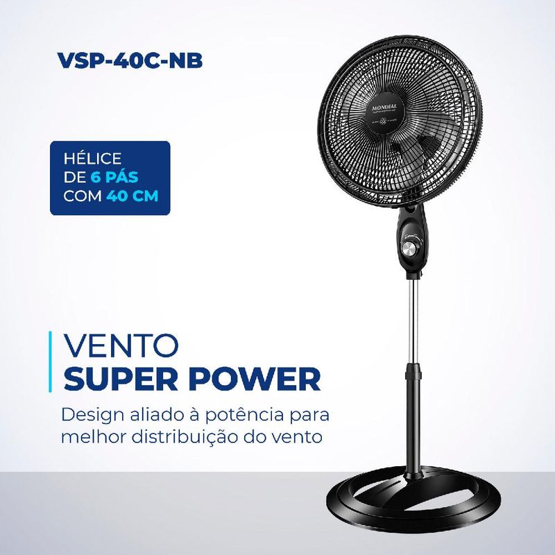 Ventilador-de-Coluna-40-Mondial-VSP40CNB-6-Pas-Preto-127V-1785184b