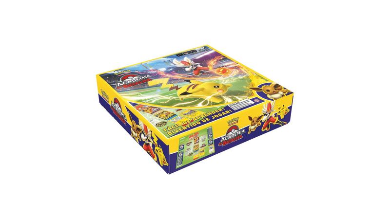 Jogo de Cartas Pokemon GO Box Especial Treinadores Valor Copag - Amarelo