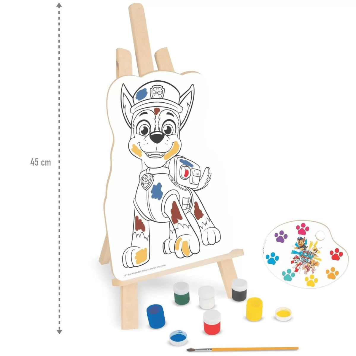 Kit de Pintura Patrulha Canina - Nig Brinquedos NIG