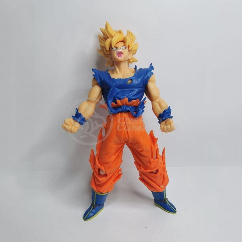 Boneco Action Goku Sayajin Dragonball Z 18Cm - Casa & Vídeo