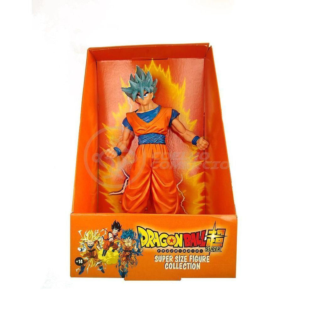 Boneco Action Figure Goku Super Saiyajin Blue 26Cm Dragonbal - Casa & Vídeo