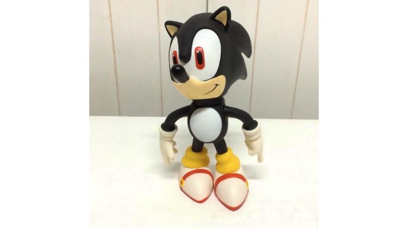 Boneco Sonic Preto Grande Collection Shadow - Super Size Figure