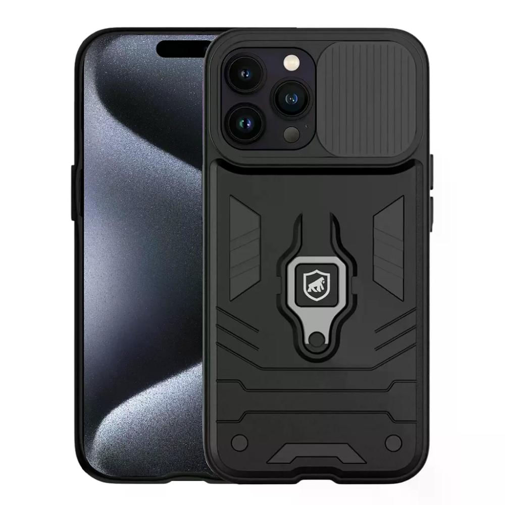 Capa 360 Gshield Iphone 14 Pro Max transparente com borda preta - Apple -  Espaço Case - Loja Acessórios Celular Maceió