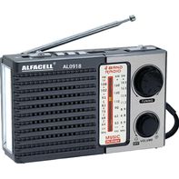 Radio Portátil FM AM Alfacell AL0918
