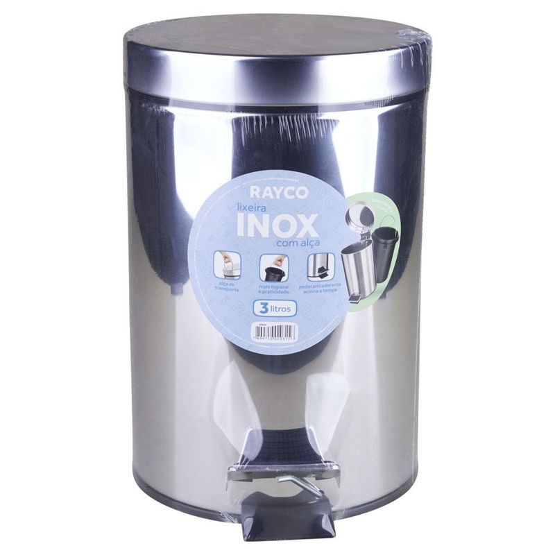 Lixeira-Inox-3L-com-Pedal-Rayco-1803476f