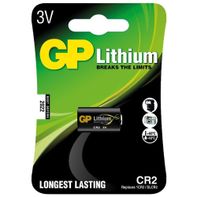 Bateria Lithium Gp Cr2 Photo 3v Blister Com 1