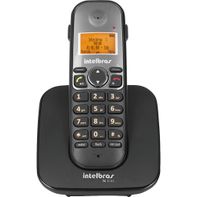 Telefone sem Fio com Identificador e Viva Voz TS5120 Intelbras - Preto