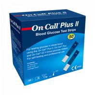 50 Tiras de Glicose On Call Plus II