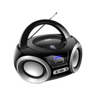 Rádio Portátil Boombox Bd-1370, Bluetooth, Radio Fm, 52w Rms