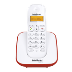Telefone-sem-Fio-com-Identificador-Intelbras-TS3110-Branco-Vermelho