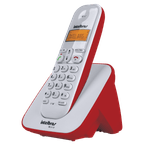 Telefone-sem-Fio-com-Identificador-Intelbras-TS3110-Branco-Vermelho