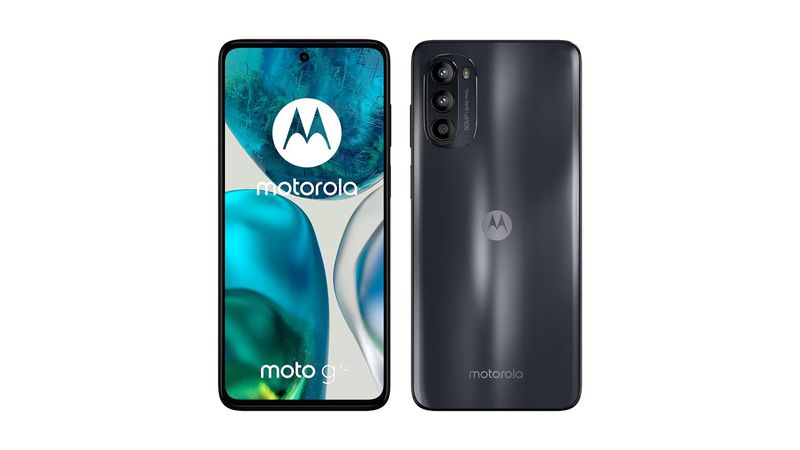 Smartphone Motorola Moto G52 XT2221-2, Preto, Tela 6.6 4GB RAM