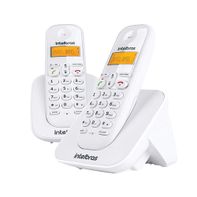 Telefone sem Fio com Identificador e Ramal Intelbras TS3112 Branco