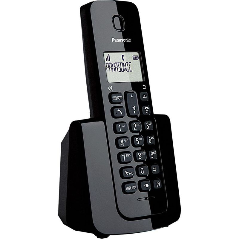 Telefone-sem-Fio-com-Identificador-de-Chamadas-Panasonic-KX-TGB110LBB-Preto-