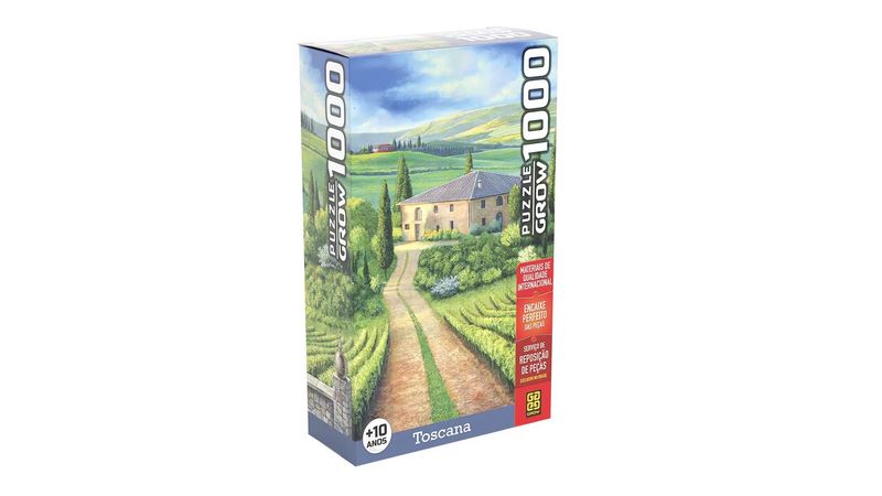 Quebra-cabeça 1000 Peças Paisagem Puzzles Adultos - Toscana Grow