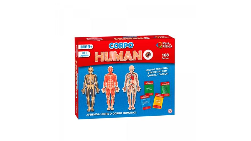 JOGO DE PERGUNTAS E RESPOSTAS - CORPO HUMANO