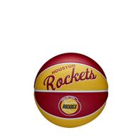 Bola de Basquete NBA Houston Rockets Retro Mini Wilson