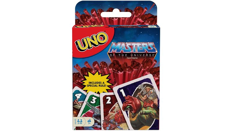 Jogo De Carta Uno Masters Of The Universe Motu He Man Mattel