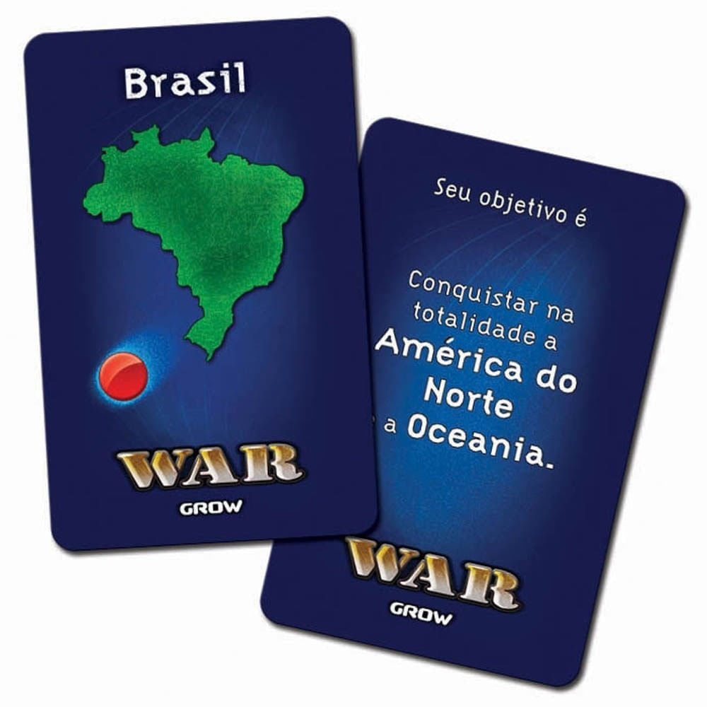 Jogo de Estratégia Grow War Edição Especial - 50 Anos 10+