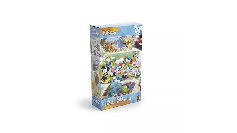 Quebra Cabeça Puzzle 150 Pçs Disney - Grow