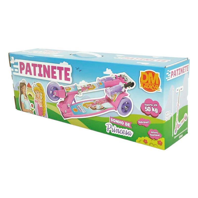 Patinete-Radical-Rosa-3-Rodas-DMR5667-DM-Toys-1698591