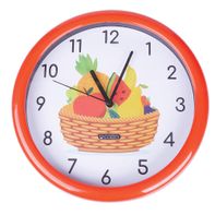 Relógio de Parede 26cm Redondo Cazza Frutas