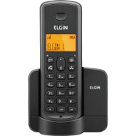Telefone sem Fio Elgin com Identificador e Viva Voz Dect 6.0 TSF 8001 Preto