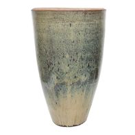 Vaso Cerâmica Importado Austrália Rústico Mesclado Pequeno D36cm X A60cm