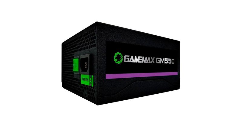 Fonte Gamer ATX Gamemax GM550 550W 80 Plus Bronze PFC Ativo