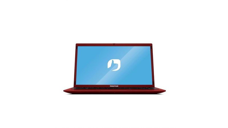 Notebook Positivo Motion C4128ei Intel Celeron Dual-core Linux 14 -  Vermelho - Casa & Vídeo