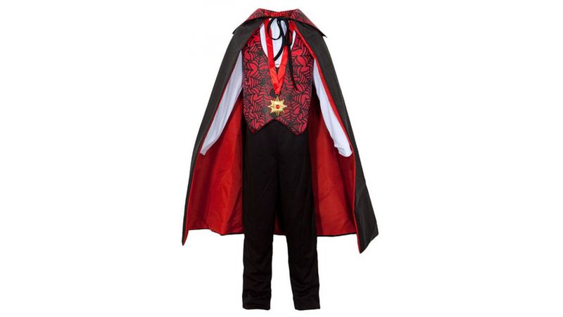 Fantasia de vampiro gótico para meninos- Gothic Vampire Costume f