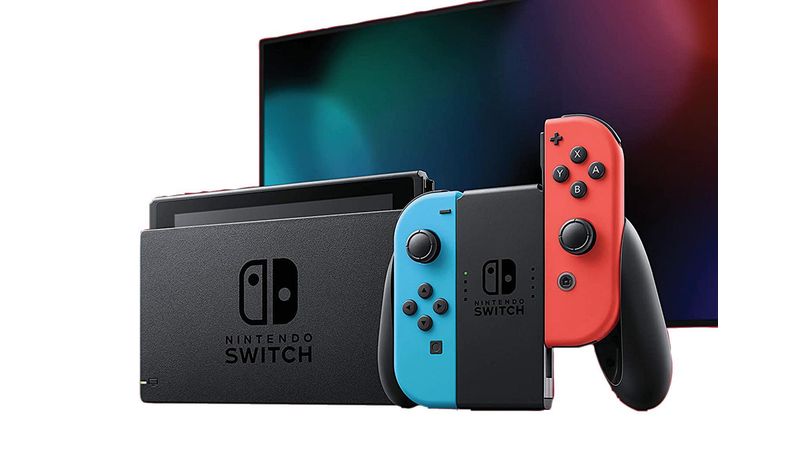 Console Nintendo Switch Vermelho e Azul - Casa & Vídeo