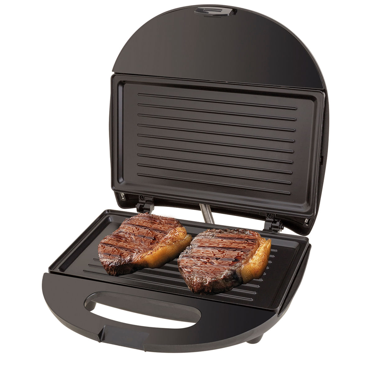 Mini Grill Sanduicheira Inox Bak Gourmet 110 750w - MK