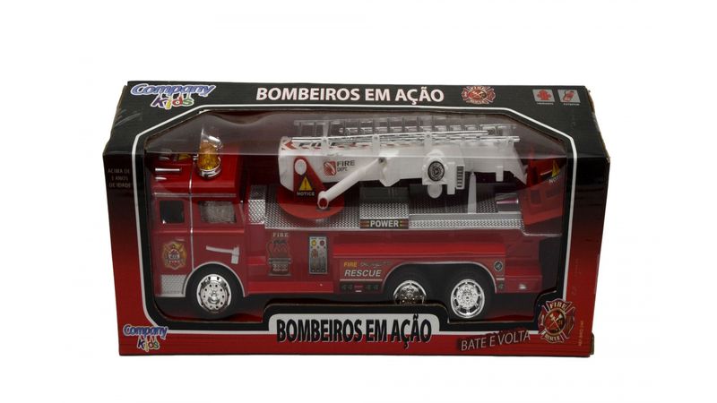 Caminhão Dos Bombeiros Brinquedo Grande Infantil Criança no Shoptime