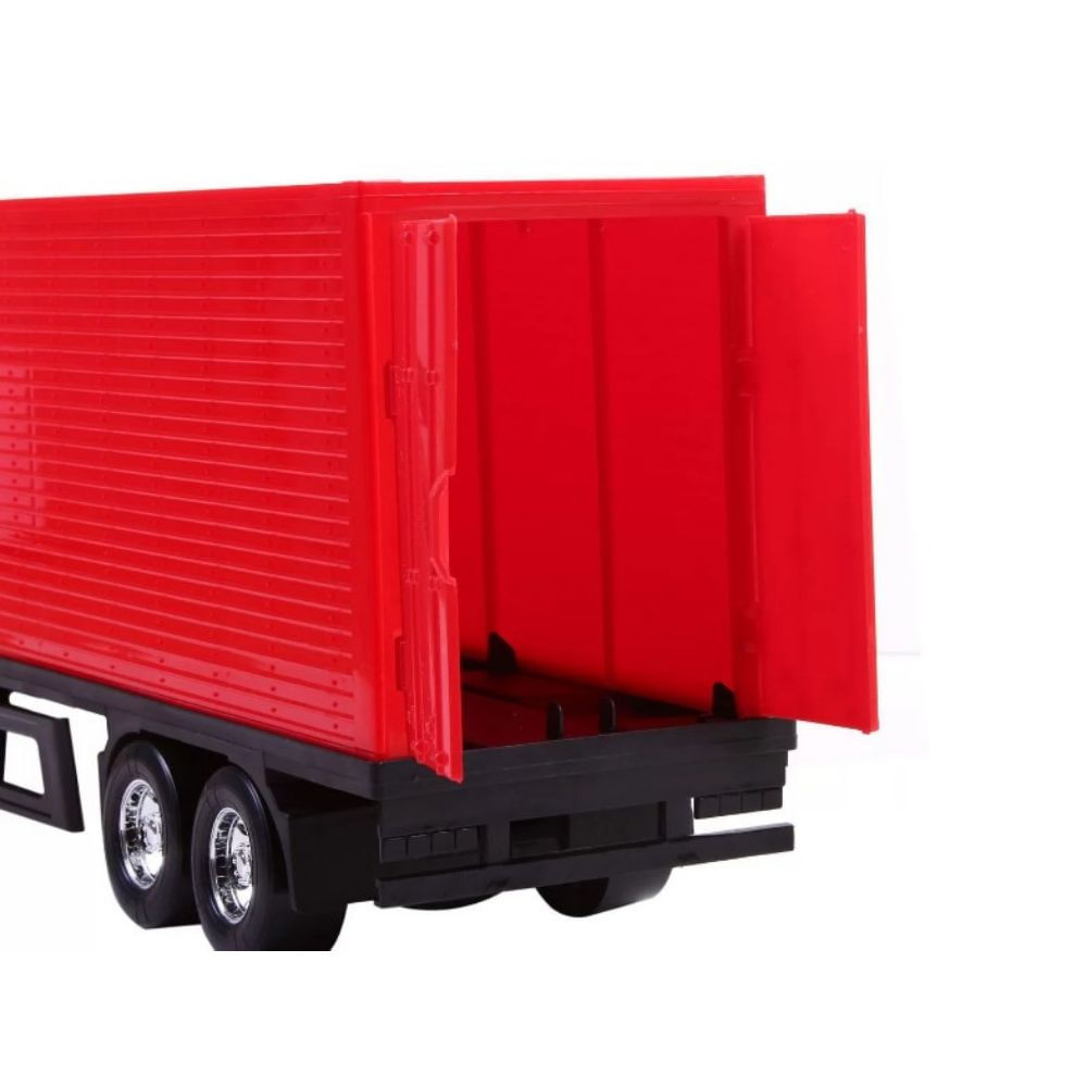 Caminhão Carreta Diamond Truck Baú - 67cm - Roma Brinquedo