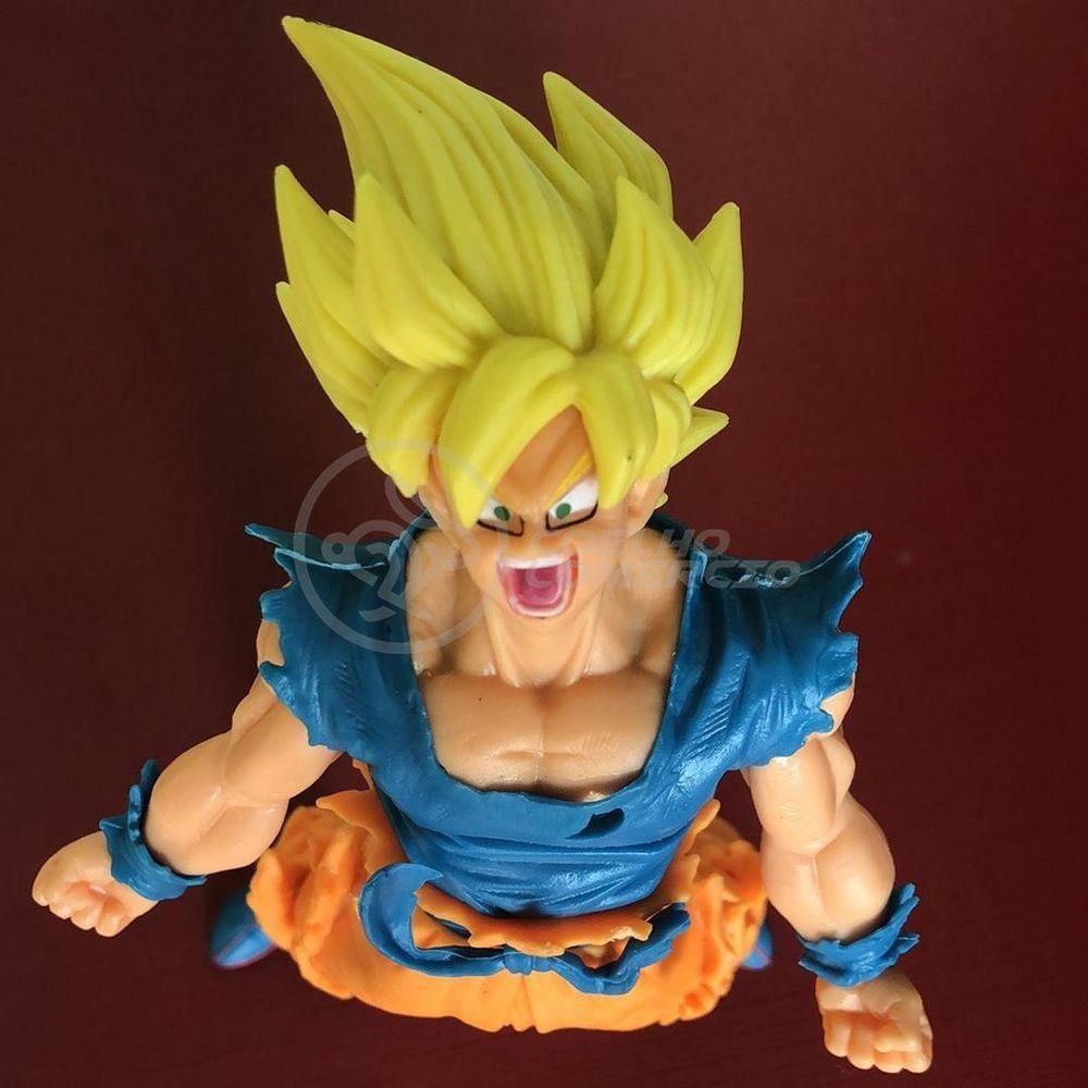 Brinquedo Boneco Goku Super Saiyajin Blue 26Cm - Dragonball - Casa & Vídeo