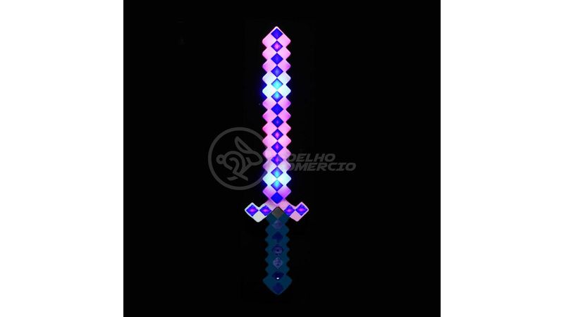 Espada Minecraft de Espuma Versión Diamante Turquesa - Xpixel