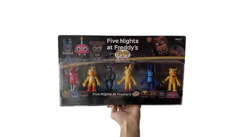 Kit 6 Bonecos Five Nights At Freddy 'S Action Figure Nº15 - Casa & Vídeo