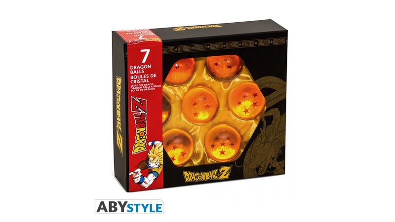 Dragon Ball Case 7 Esferas Do Dragão - Set Metal Abystyle (Novo