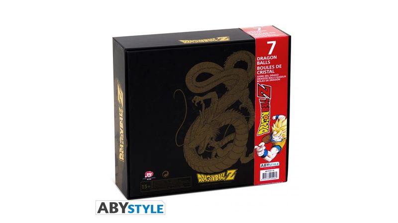 Dragon Ball Case 7 Esferas Do Dragão - Set Metal Abystyle (Novo