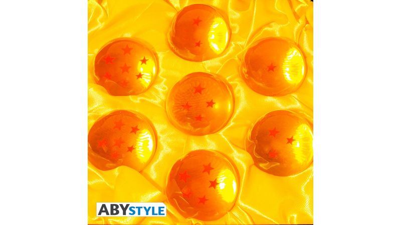 Dragon Ball Case 7 Esferas Do Dragão - Set Metal Abystyle (Novo