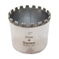 Serra Copo Starrett para Ceramica Diamantada 51MM