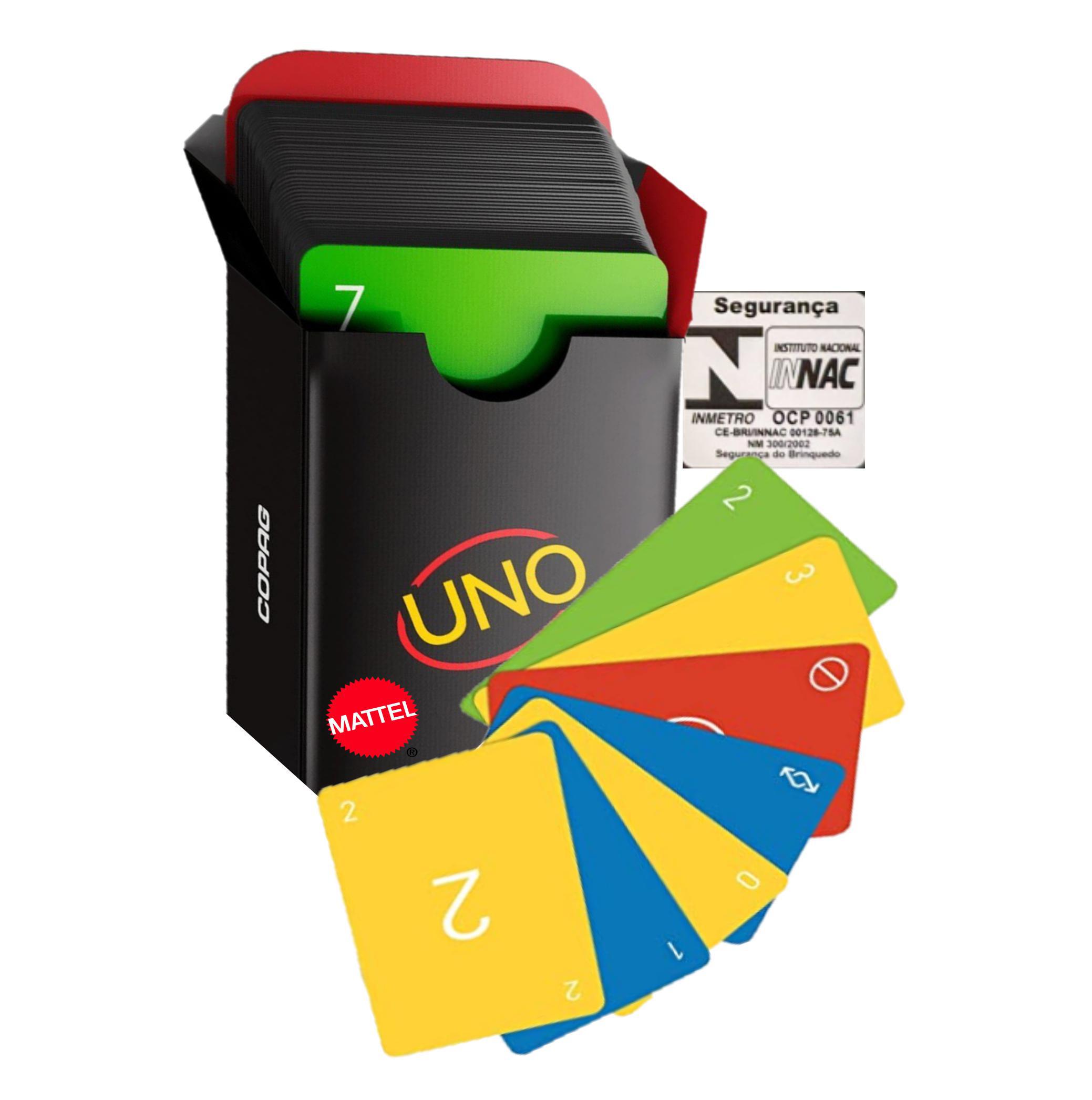 Jogo Uno Versão Minimalista Mattel..Esta edição especial do novo UNO, o jogo  de correspondência de cartas que todos adoram, tem um visual totalmente -  Carrefour
