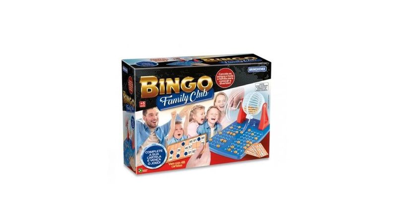Brinquedo Jogo Bingo Family ClubMaravilhas do Lar - Brinquedo Jogo Bingo  Family Club - Brinquemix