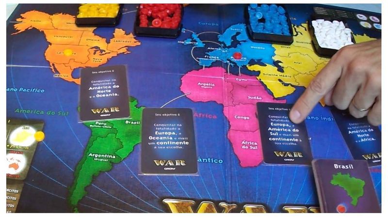 Jogo War 50 Anos Jogos de Tabuleiro