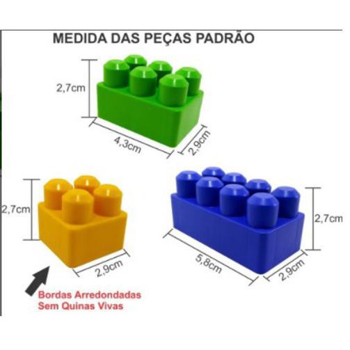 Brinquedo Educativo Blocos De Montar Linked Cubes 100 Peças - Casa & Vídeo