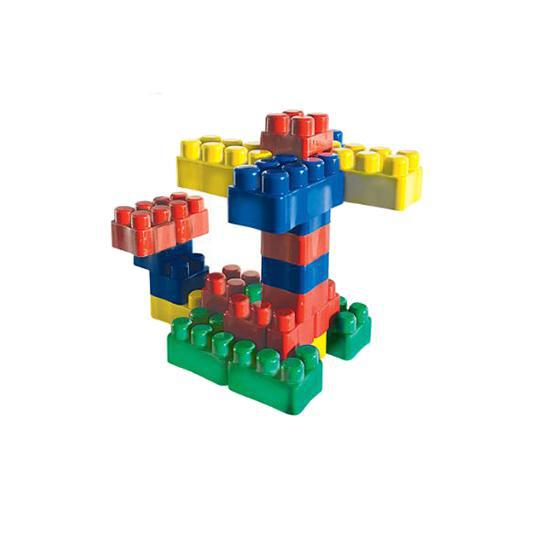 Brinquedo Educativo Blocos De Montar Linked Cubes 100 Peças - Casa & Vídeo