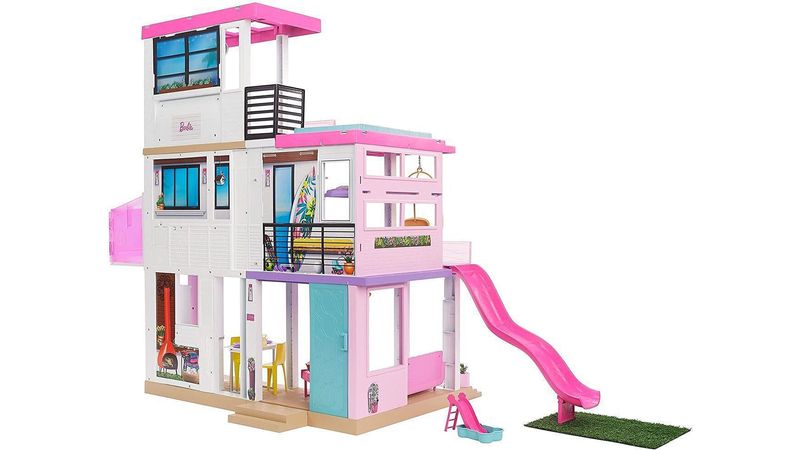 Tour completo Casa da Barbie - Unboxing e Review da Mega Casa dos