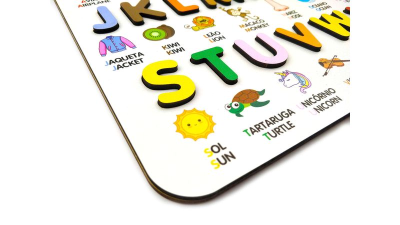 Alfabeto,Divertido, - Brinquedos E Jogos Pedagógicos e Educativos